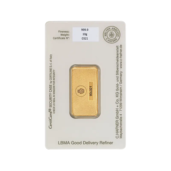 C.Hafner 20g Gold Bar