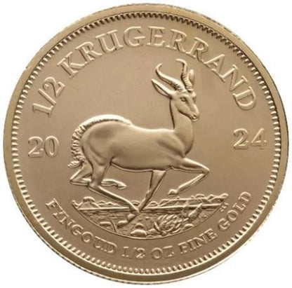2024 1/2oz South African Krugerrand Gold Coin