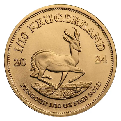 2024 1/10oz South African Krugerrand Gold Coin