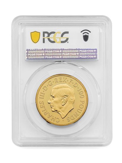 PCGS 2024 1oz 24k Gold UK Britannia and Liberty MS68