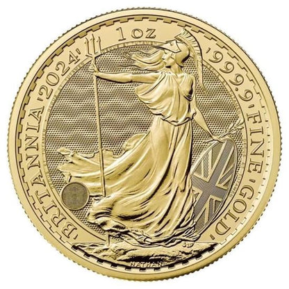 2024 1oz UK Britannia Gold Coin