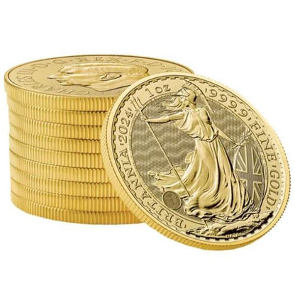 2024 1oz UK Britannia Gold Coin