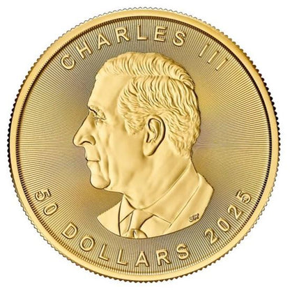 2025 1oz Canadian Maple Leaf Gold Coin