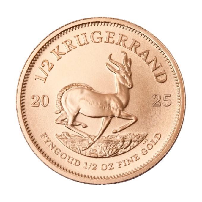 2025 1/2oz South African Krugerrand Gold Coin