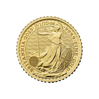2025 1/10oz UK Britannia Gold Coin