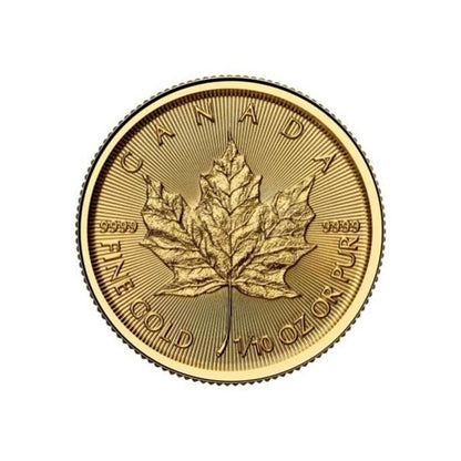 2025 1/10oz Canadian Maple Leaf Gold Coin