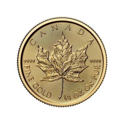 2025 1/4oz Canadian Maple Leaf Gold Coin