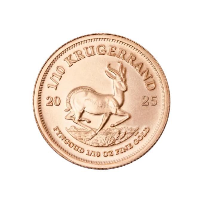 2025 1/10oz South African Krugerrand Gold Coin