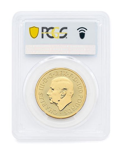 PCGS 2025 1oz UK Britannia Liberty Gold Coin