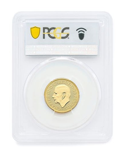 PCGS 2025 1/4oz Gold Tudor Beast 'Panther' MS68