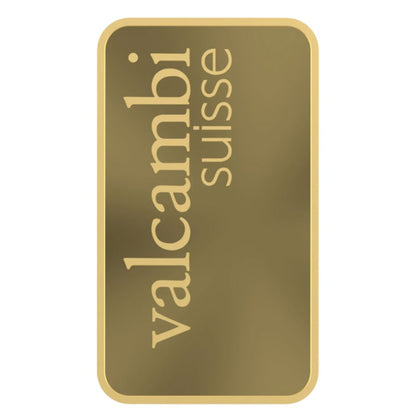 100g Gold Bar Valcambi