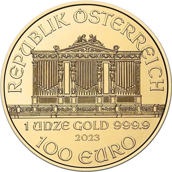 2023 1oz Austrian Philharmonic Gold Coin