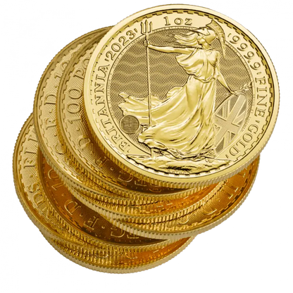 1oz Gold Britannia KCIII Coins 2024 – Tube of 10 Coins