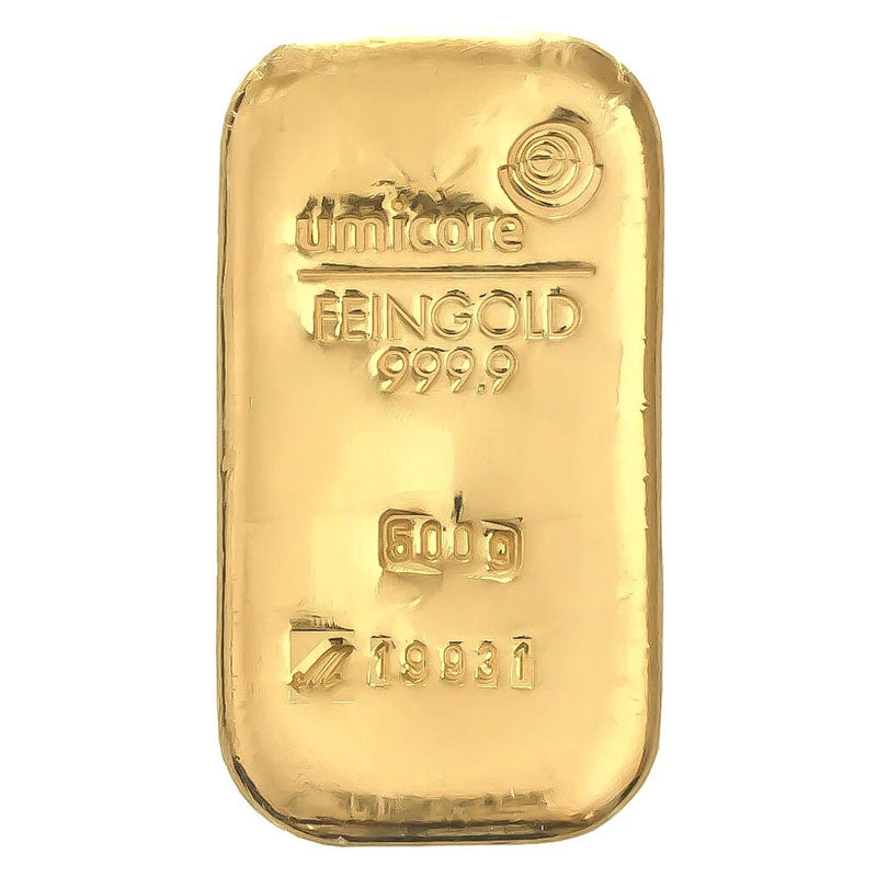 500g Gold Bar Umicore