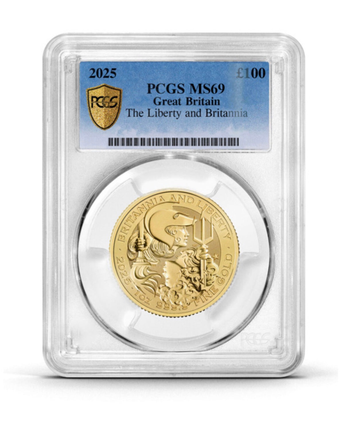 PCGS graded GB gold coin