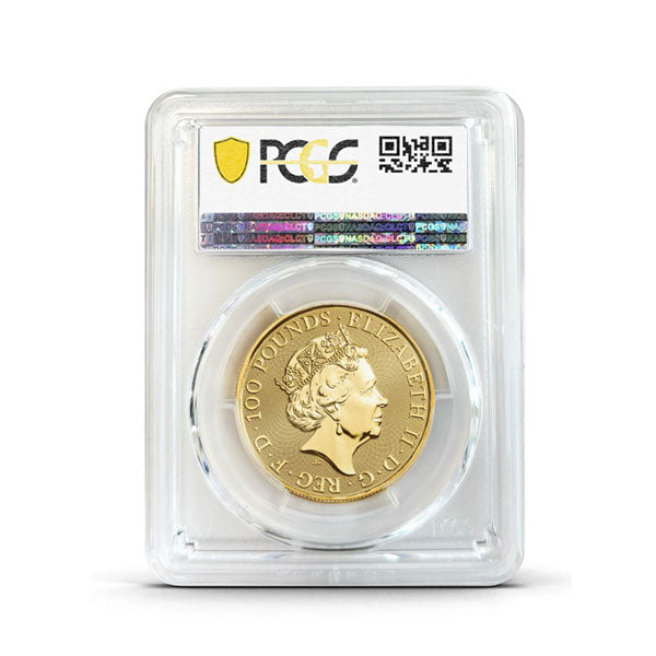 PCGS Certified Queens Beast – Completer 2021 MS67