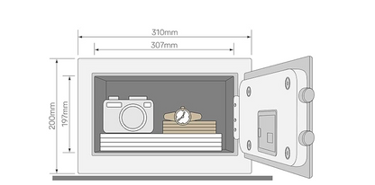 Yale Small Value Safe Digital Keypad