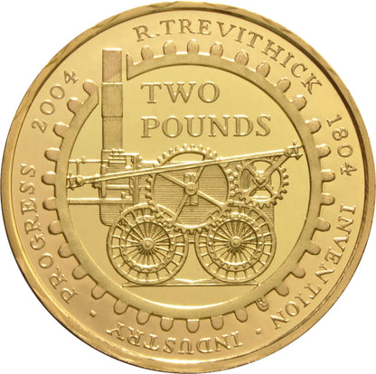 two pounds gold coin