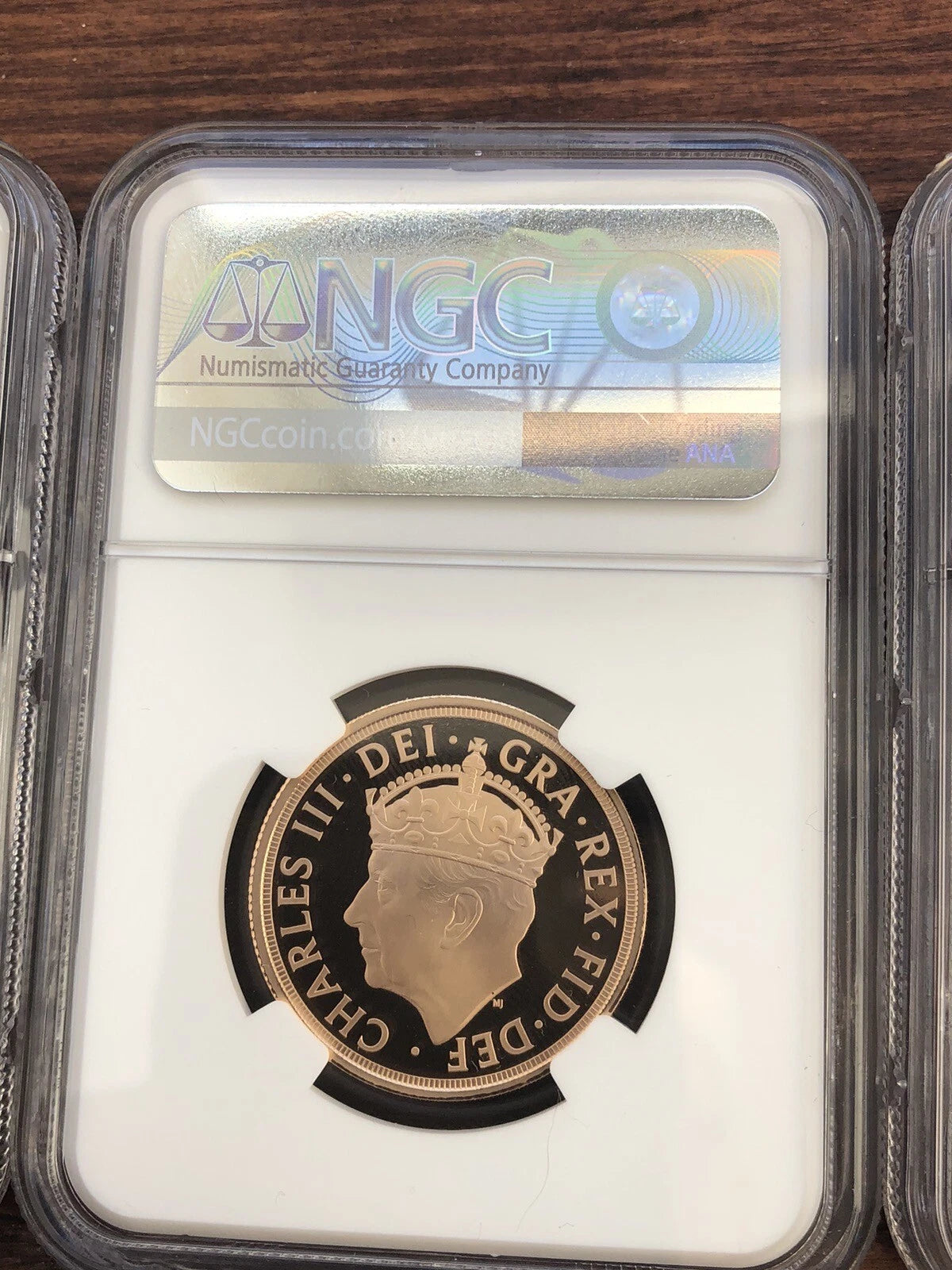 2023 Charles III Coronation Sovereign Five-Coin Gold Proof Set NGC Certificated