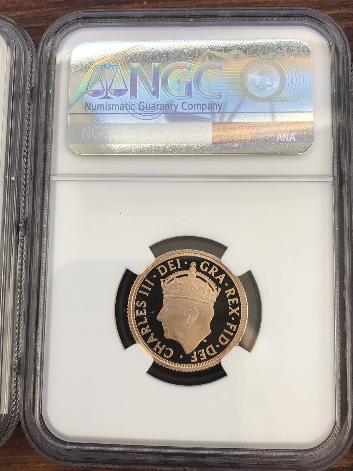 2023 Charles III Coronation Sovereign Five-Coin Gold Proof Set NGC Certificated