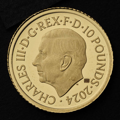 2024 RNLI 200 Years 1/10oz Gold Proof Coin (Box & COA)