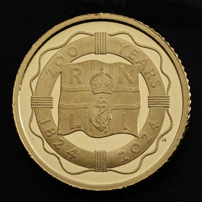 2024 RNLI 200 Years 1/10oz Gold Proof Coin (Box & COA)